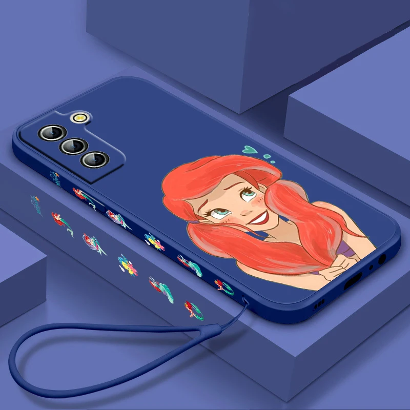 Mermaid Princess Phone Case For Samsung Galaxy S23 S22 S21 S20 S10 S9 Ultra Plus Pro FE Liquid Left Rope Candy Cover Fundas
Mermaid Princess Phone Case For Samsung Galaxy S23 S22 S21 S20 S10 S9 Ultra Plus Pro FE Liquid Left Rope Candy Cover Fundas