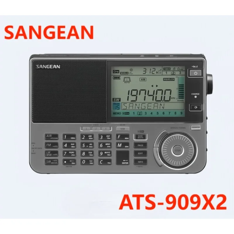 

Sangean ATS-909X2 FM / SW / MW/ LW/ Air/многодиапазонный приемник, радио, стерео, портативный приемник, антенна, многодиапазонное радио, полнодиапазонное радио