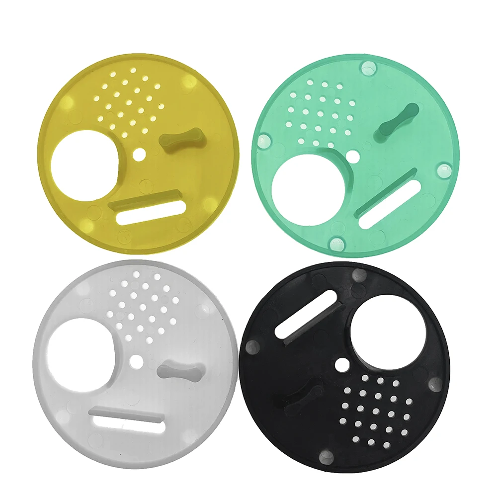4PCS Plastic Bee Hive Entrance Discs With Centre Screw Hole Easy Attchment To Nuc Boxes Quen Reducer Full Wide Opening Door
4PCS Plastic Bee Hive Entrance Discs With Centre Screw Hole Easy Attchment To Nuc Boxes Quen Reducer Full Wide Opening Door