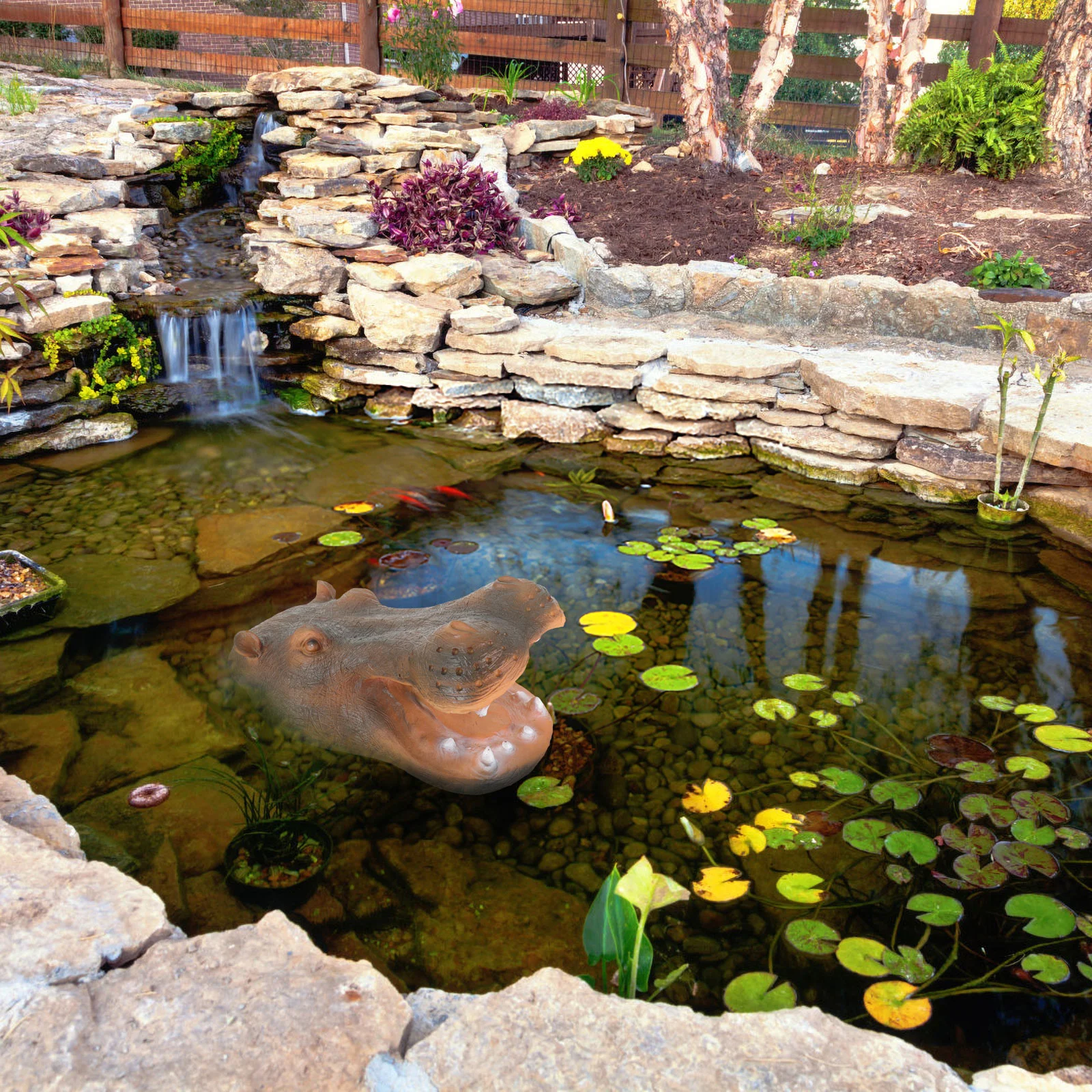 Плавающая головка в виде бегемота, украшение в виде головы в виде бегемота, украшение для садового пруда
Плавающая головка в виде бегемота, украшение в виде головы в виде бегемота, украшение для садового пруда