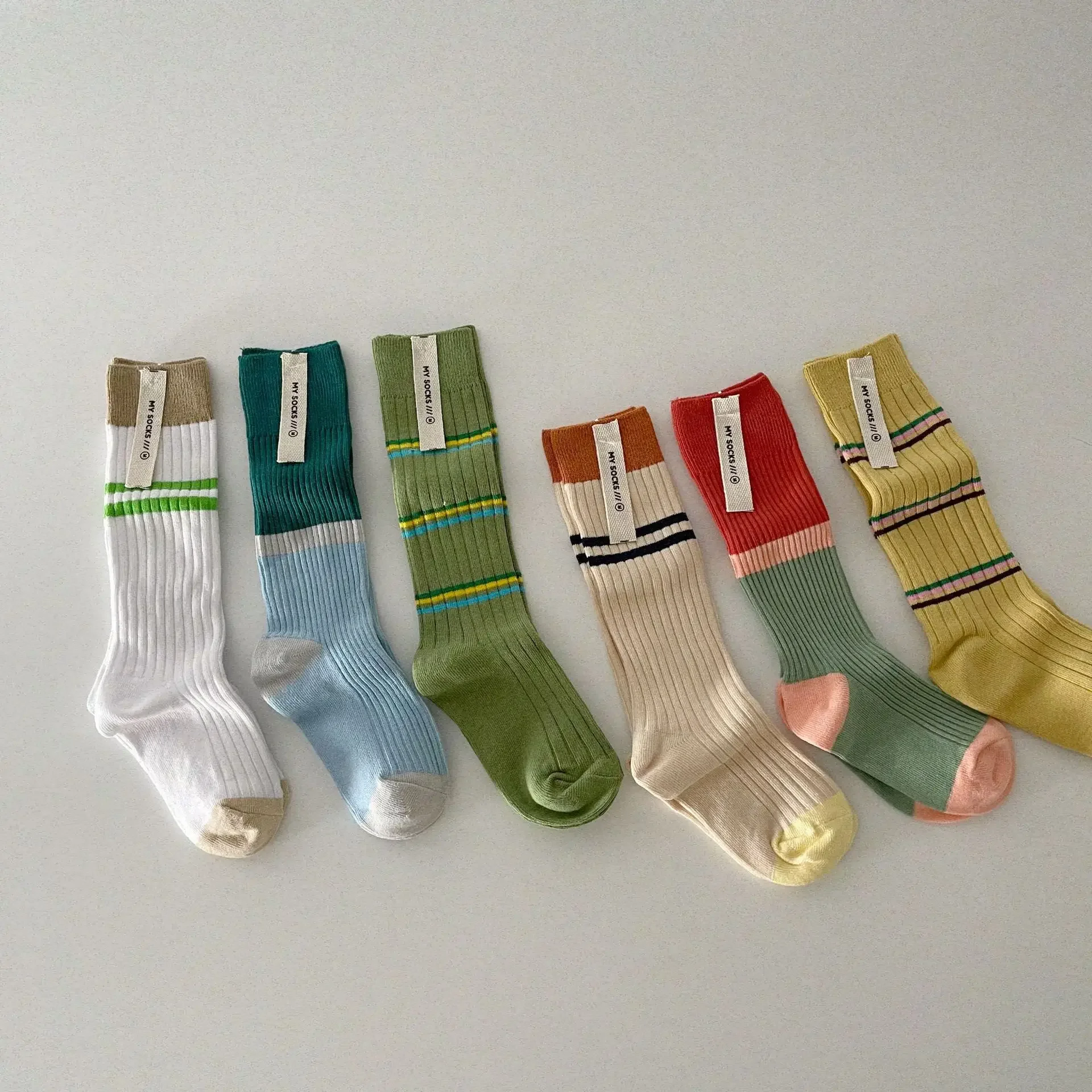 3Pairs Toddler Baby Knee High Floor Sock Kids Striped Socks Children Boys Girls Cotton Tube Socks New Design 1-9Years
3Pairs Toddler Baby Knee High Floor Sock Kids Striped Socks Children Boys Girls Cotton Tube Socks New Design 1-9Years