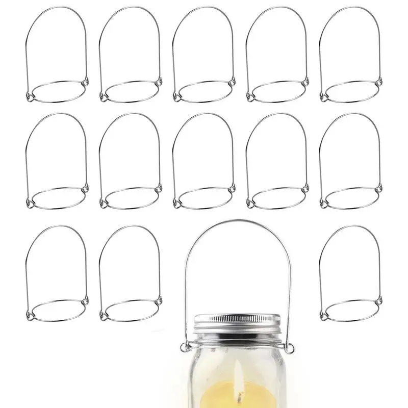13 Pack Stainless Steel Wire Handles Portable Mason Jars With Handle Jar Hangings Hook For 70mm Regular Mouth Home Accessories
13 Pack Stainless Steel Wire Handles Portable Mason Jars With Handle Jar Hangings Hook For 70mm Regular Mouth Home Accessories