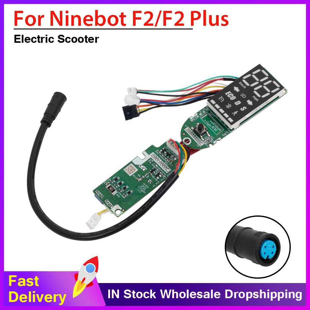 Оригинальная приборная панель Bluetooth для Ninebot F2/F2 Plus/F2 Pro, панель для электрического скутера, экран дисплея, детали для инструментов Серии F2
Оригинальная приборная панель Bluetooth для Ninebot F2/F2 Plus/F2 Pro, панель для электрического скутера, экран дисплея, детали для инструментов Серии F2