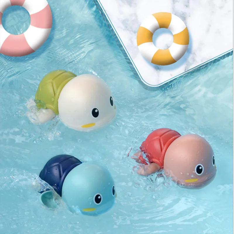 1PC Cute Tortoise Baby Bath Funny Toy Cartoon Wind-up Turtle Can Swim Automatically Classic Children's Game
1PC Cute Tortoise Baby Bath Funny Toy Cartoon Wind-up Turtle Can Swim Automatically Classic Children's Game