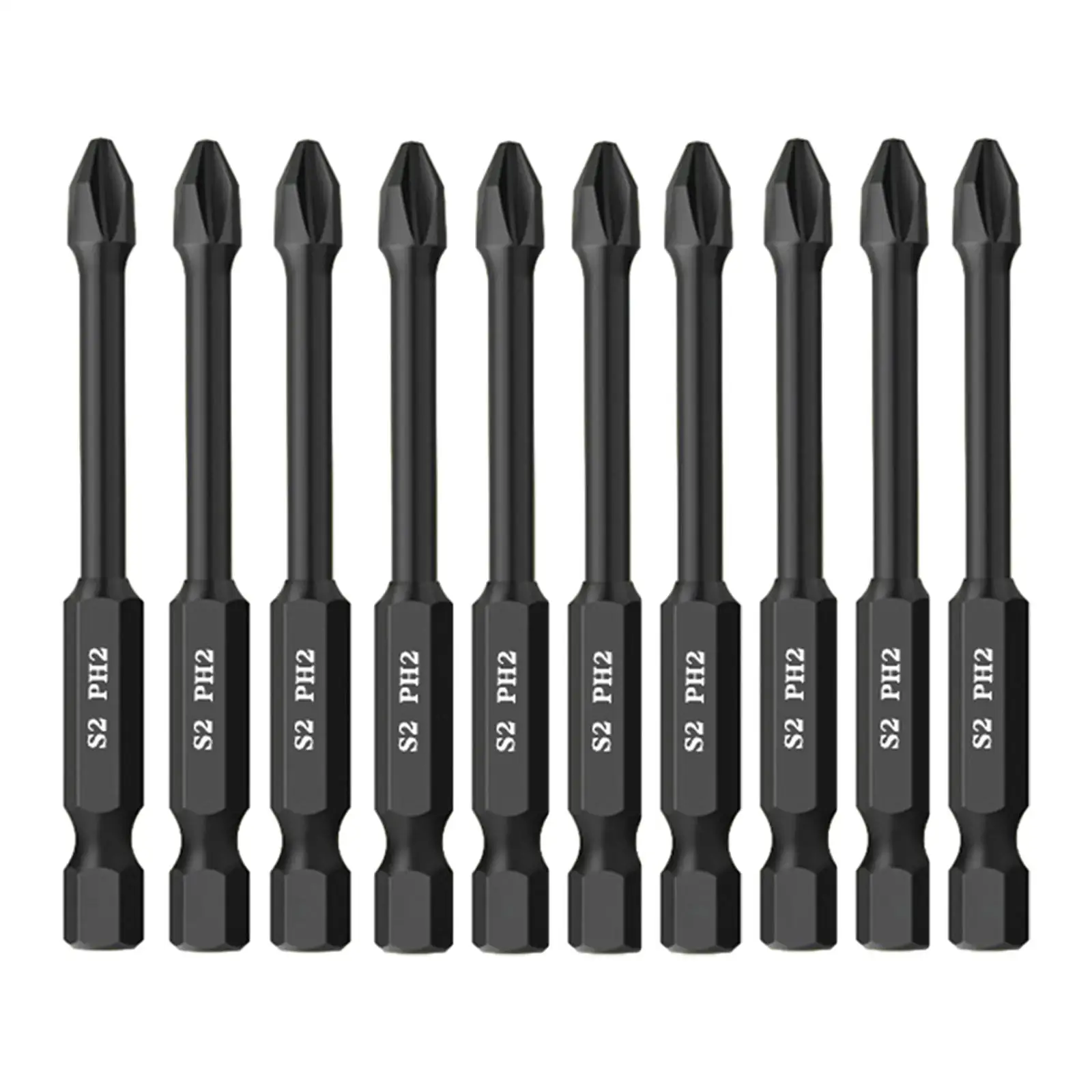 10Pcs Electric Power Driver Bit Set Drill Bit High Hardness Cross Screwdriver Bit for Mechanical Garden DIY Project Home Repair
10Pcs Electric Power Driver Bit Set Drill Bit High Hardness Cross Screwdriver Bit for Mechanical Garden DIY Project Home Repair