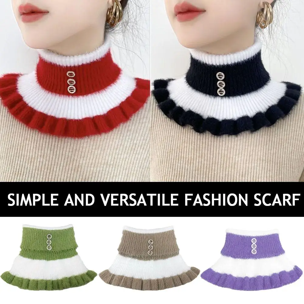 Women's Fake Collar Protects Cervical Spine Winter Bib Warm Scarf Cycling Faux Fur Velvet Elastic Neck Thick Sle M9v0
Women's Fake Collar Protects Cervical Spine Winter Bib Warm Scarf Cycling Faux Fur Velvet Elastic Neck Thick Sle M9v0