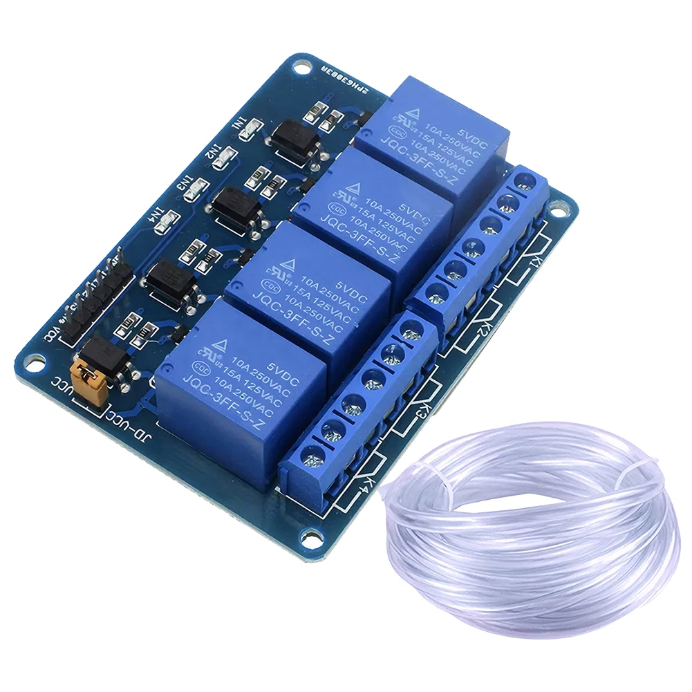 Automatic Irrigation DIY Kit Self Watering System with Capacitive Soil Moisture Sensor 1 Channel 5V Relay Module 
Automatic Irrigation DIY Kit Self Watering System with Capacitive Soil Moisture Sensor 1 Channel 5V Relay Module