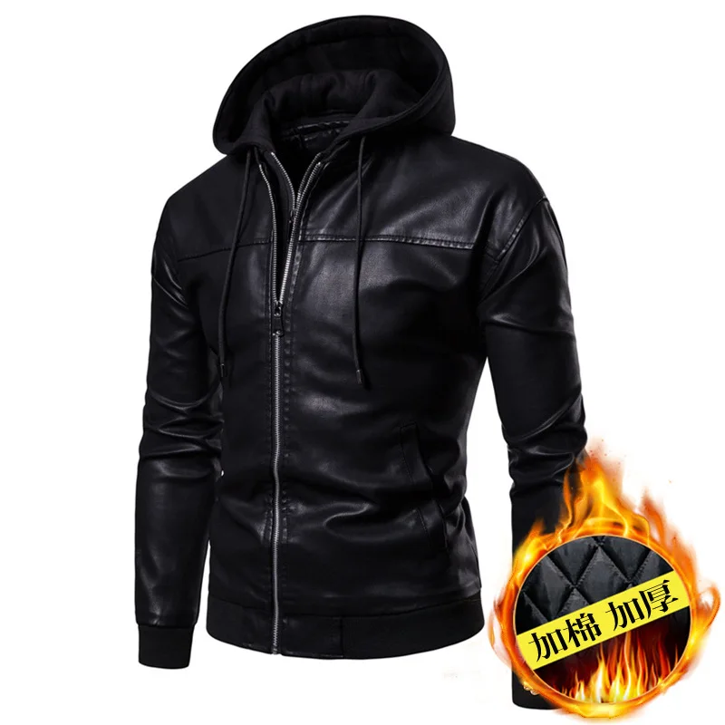 Men's Brand Leather Jacket Korean Version Handsome Leather Jacket Pu Thickened Locomotive Pilot Autumn And Winter Coat
Men's Brand Leather Jacket Korean Version Handsome Leather Jacket Pu Thickened Locomotive Pilot Autumn And Winter Coat