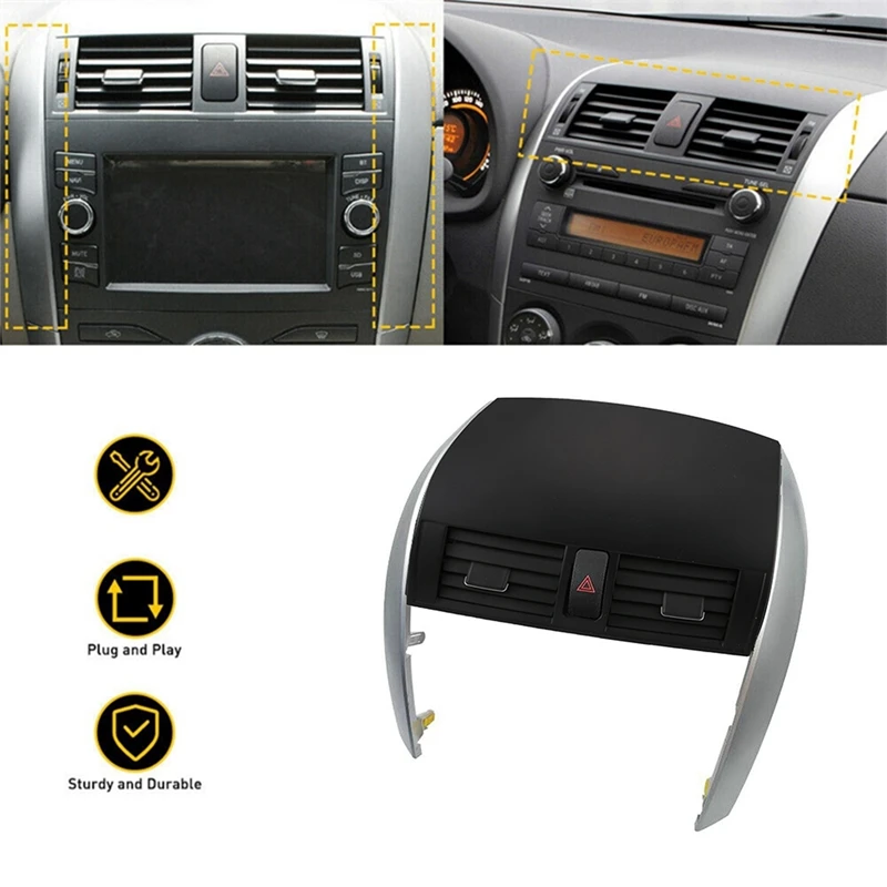 1 комплект, автомобильная панель для вентиляционных отверстий, для Toyota Corolla 2007-2013 5567002160
1 комплект, автомобильная панель для вентиляционных отверстий, для Toyota Corolla 2007-2013 5567002160