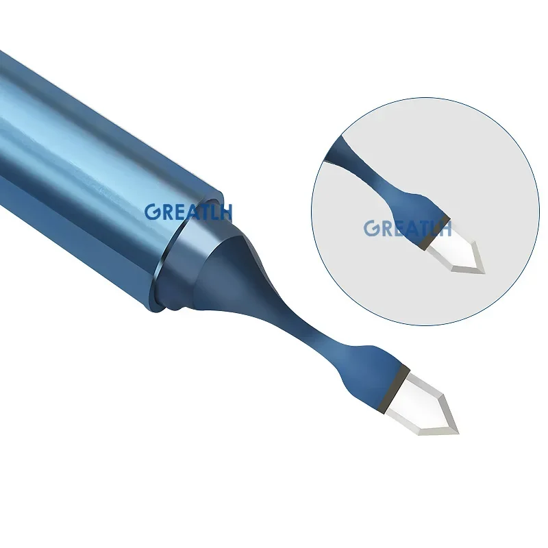 GREATLH Sapphire Clear Cornea Blade Knife Ophthalmic Microsurgical Blade Eye Instrument
GREATLH Sapphire Clear Cornea Blade Knife Ophthalmic Microsurgical Blade Eye Instrument