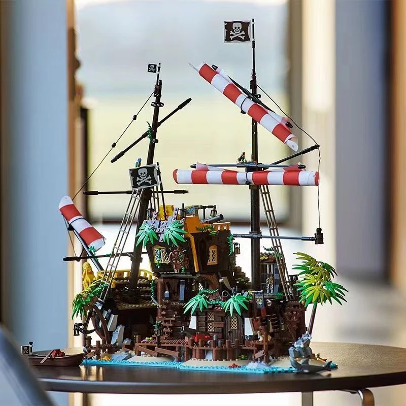 Ideas MOC Pirates Barracuda Bay Ship 698998 Bricks Toy Ideas MOC Pirates Barracuda Bay Ship 698998 Bricks Toy