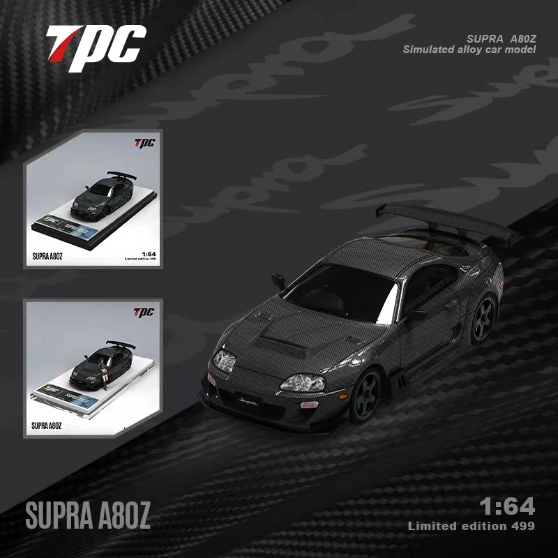 

**Pre-order** TPC 1:64 Supra A80 Z full carbon fiber limited499 Diecast Model Car