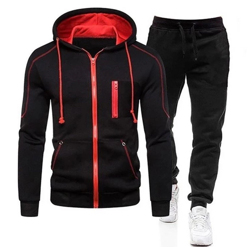 2023 New Men Casual Sets Solid Color Men's Hoodies+Pants Two Piece Tracksuit Trendy Sportswear Hooded Set
2023 New Men Casual Sets Solid Color Men's Hoodies+Pants Two Piece Tracksuit Trendy Sportswear Hooded Set