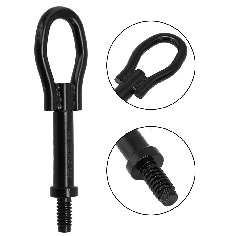 Durable New Practical Towing Eye Hook Car Eye Hook Metal Easy Installation Plug-and-play 1768868 6M21-17B804-AD
Durable New Practical Towing Eye Hook Car Eye Hook Metal Easy Installation Plug-and-play 1768868 6M21-17B804-AD