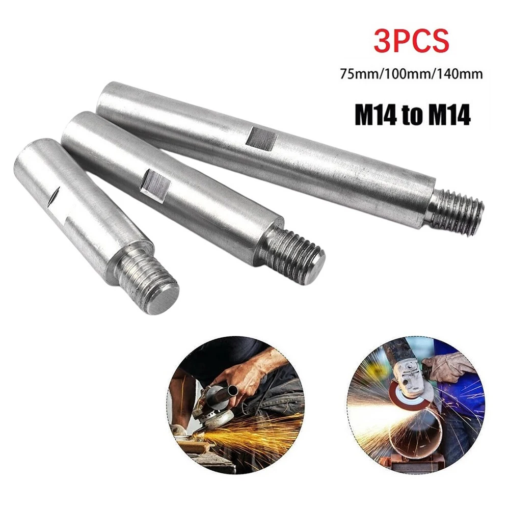

Extension Rod Connecting Rod 100mm 140mm Adapter Rod Aluminum Alloy Extension Shaft Polishing Machine Extension Rod
