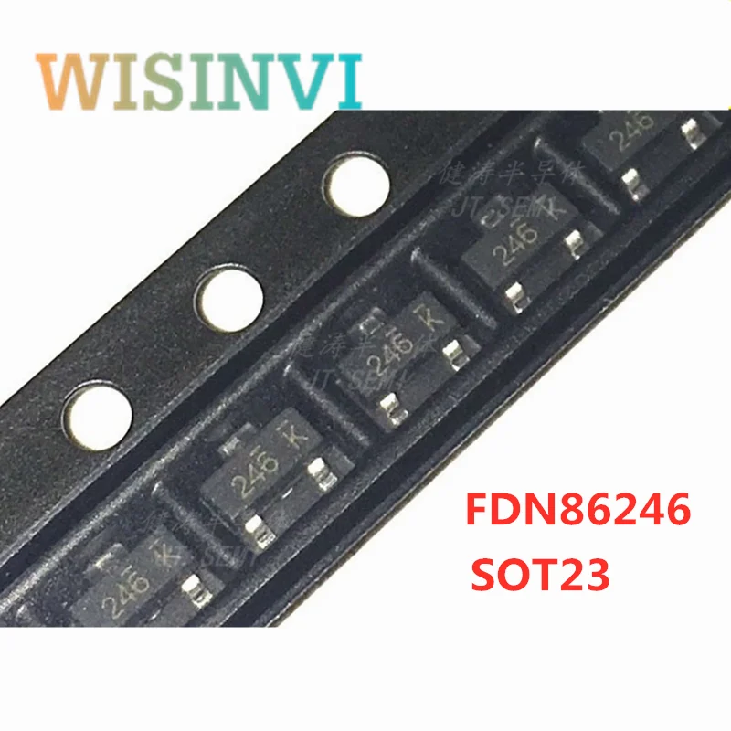 50-100 шт. FDN86246 246 SOT23 150V 1.6A & FDN5630 5630 SOT23 60V 1.7A & FDN8601 8601 SOT23 100V 2.7A
50-100 шт. FDN86246 246 SOT23 150V 1.6A & FDN5630 5630 SOT23 60V 1.7A & FDN8601 8601 SOT23 100V 2.7A