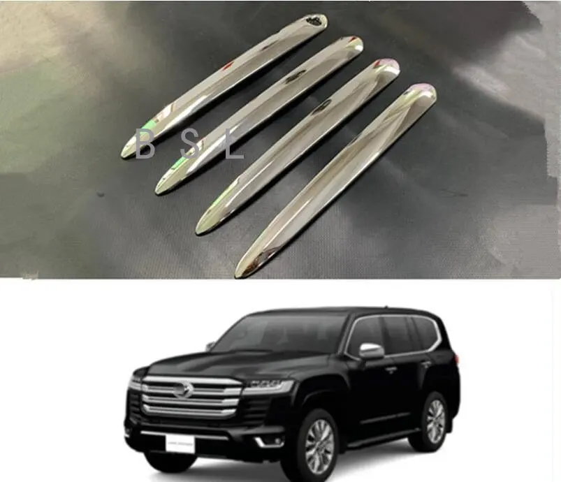 for Toyota Land Cruiser 300 LC300 2021 2022 ABS Chrome Door Handle Cover Trim Set Car Catch Styling Accessories 4PCS
for Toyota Land Cruiser 300 LC300 2021 2022 ABS Chrome Door Handle Cover Trim Set Car Catch Styling Accessories 4PCS