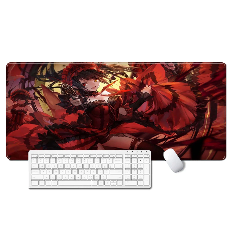 Anime Mouse Pad Tokisaki Kurumi Date A Live Computer Gaming Accessories Mousepad Gamer Keyboard Desk Mat Pc Cabinet Non-slip Rug
Anime Mouse Pad Tokisaki Kurumi Date A Live Computer Gaming Accessories Mousepad Gamer Keyboard Desk Mat Pc Cabinet Non-slip Rug