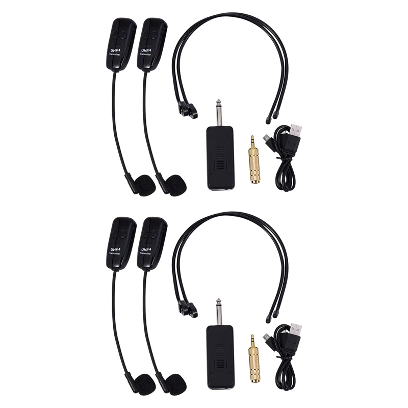AYHF-2X U12F Uhf One For Two Wireless Headset Microphone Amplifier Mixer Suitable For Teaching Guides Meeting Lectures
AYHF-2X U12F Uhf One For Two Wireless Headset Microphone Amplifier Mixer Suitable For Teaching Guides Meeting Lectures