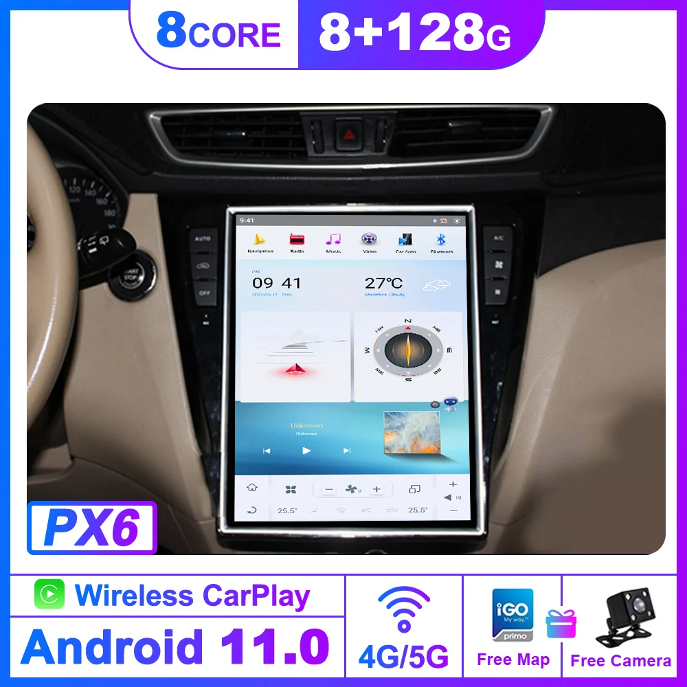 Автомагнитола 2DIN для Nissan X-Trail X Trail T32 Qashqai J11 Rogue 2013 - 2018 Android, радио, экран Тесла, стереоприемник, Авторадио
Автомагнитола 2DIN для Nissan X-Trail X Trail T32 Qashqai J11 Rogue 2013 - 2018 Android, радио, экран Тесла, стереоприемник, Авторадио