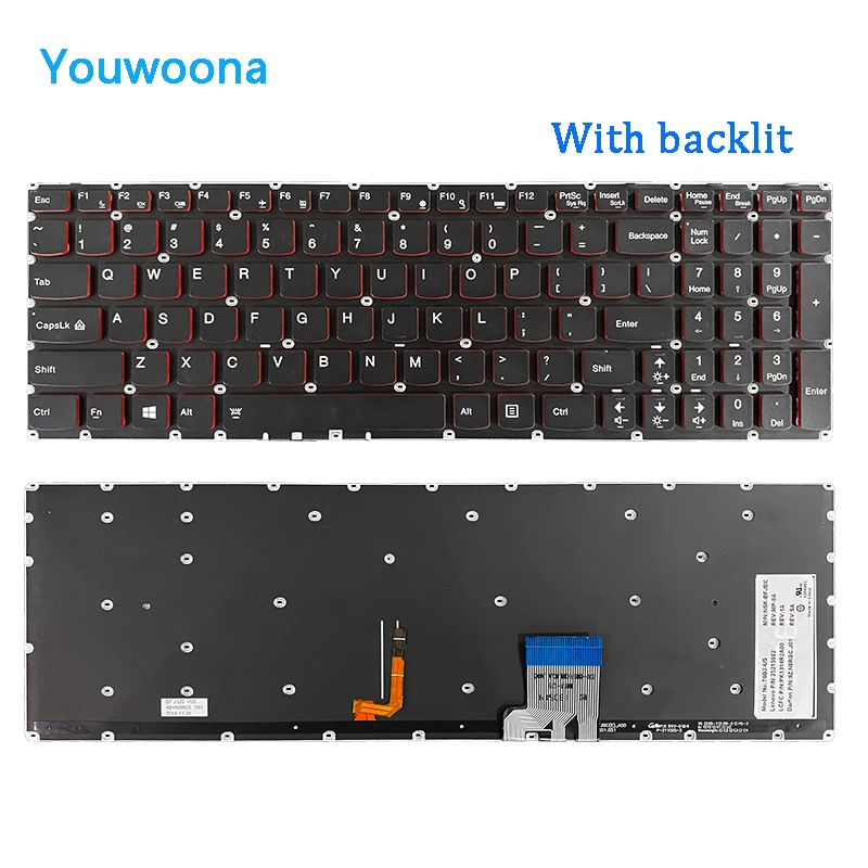 New Laptop Keyboard For LENOVO Y50 Y50P Y50-70 Y50-70AS Y50-80 Y50-70AM Y70P-70 U530 New Laptop Keyboard For LENOVO Y50 Y50P Y50-70 Y50-70AS Y50-80 Y50-70AM Y70P-70 U530