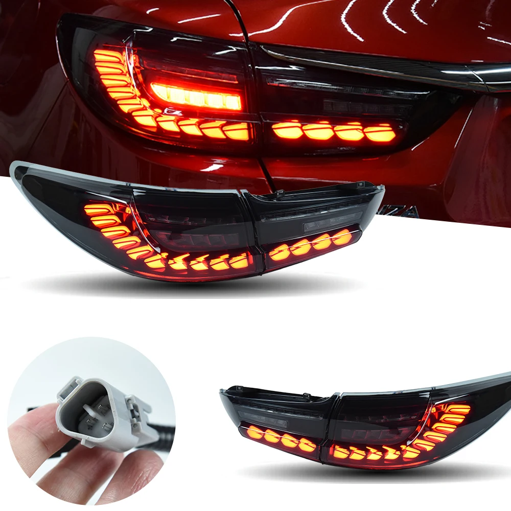 

Taillights For Mazda 6 Atenza LED Rear light 2012-2018 Tail Lamp Car Styling DRL Dynamic Turn Signal Reverse Auto Accessories