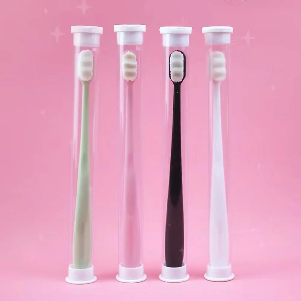 

Bathing Soft Ultra-fine Cleaning Mouth Wave Shape Bathroom Nano Toothbrush Oral Care Tools Oral Toiletries Bristle Toothbrush