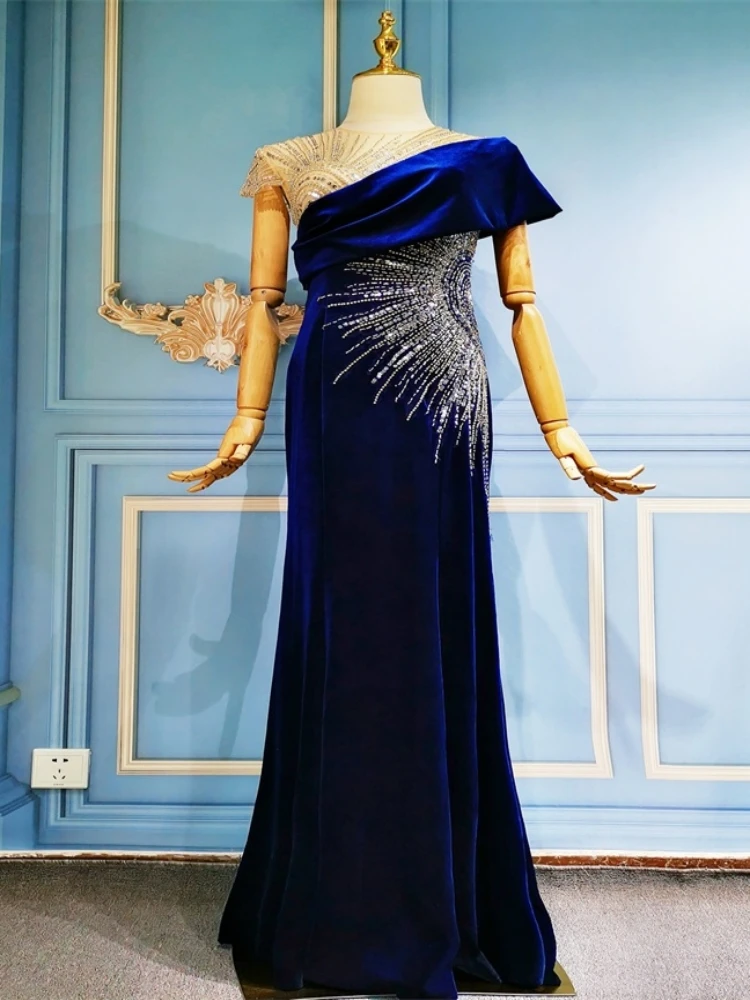 Ashely Alsa Luxury Saudi Arabic Evening Dress Illusion Long Sleeve Beaded Mermaid Women Formal Occasion Dresses Prom Party Gown
Ashely Alsa Luxury Saudi Arabic Evening Dress Illusion Long Sleeve Beaded Mermaid Women Formal Occasion Dresses Prom Party Gown