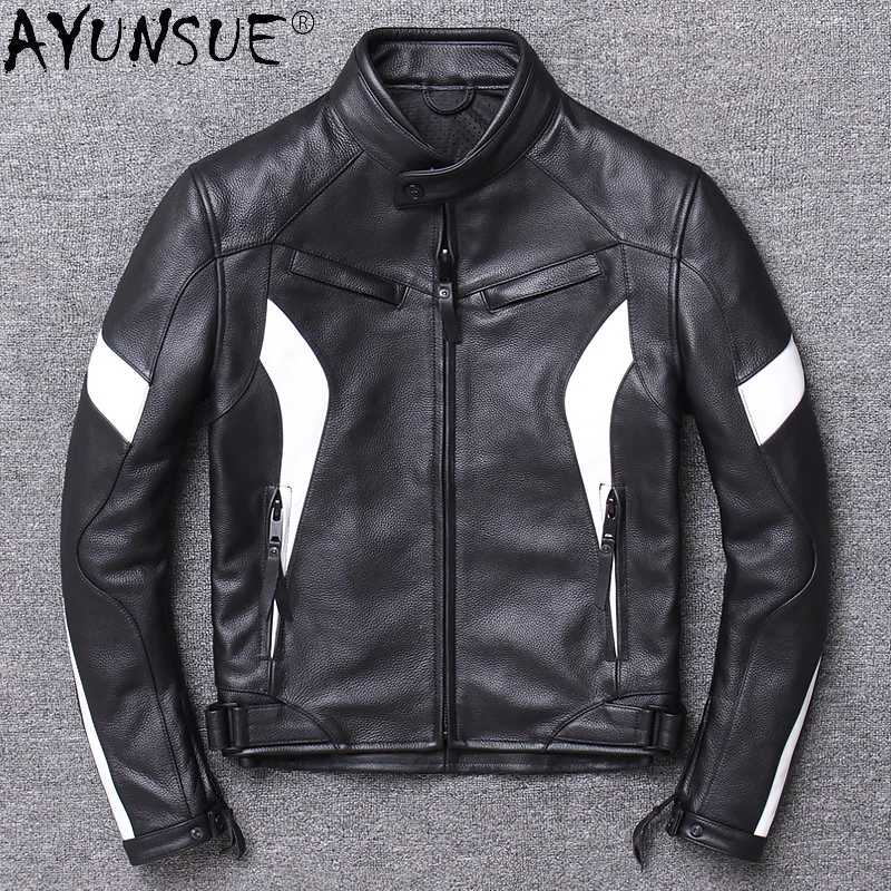 2024 Men's Clothing Genuine Cowhide Leather Jacket Men Motorcycle Jackets Mens Autumn Coat Male Erkekler Ceket LXR700
2024 Men's Clothing Genuine Cowhide Leather Jacket Men Motorcycle Jackets Mens Autumn Coat Male Erkekler Ceket LXR700
