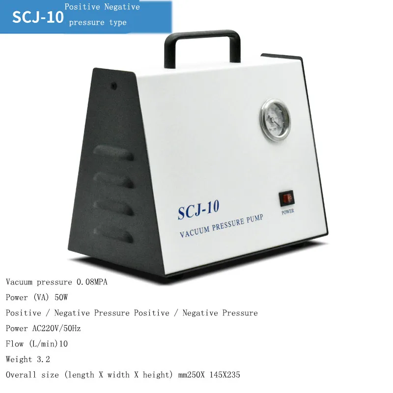 Oil-free Diaphragm Vacuum PumpPortable Laboratory Air PumpSuction Filter PumpDiaphragm Vacuum PumpPositive and Negative Pressure
Oil-free Diaphragm Vacuum PumpPortable Laboratory Air PumpSuction Filter PumpDiaphragm Vacuum PumpPositive and Negative Pressure