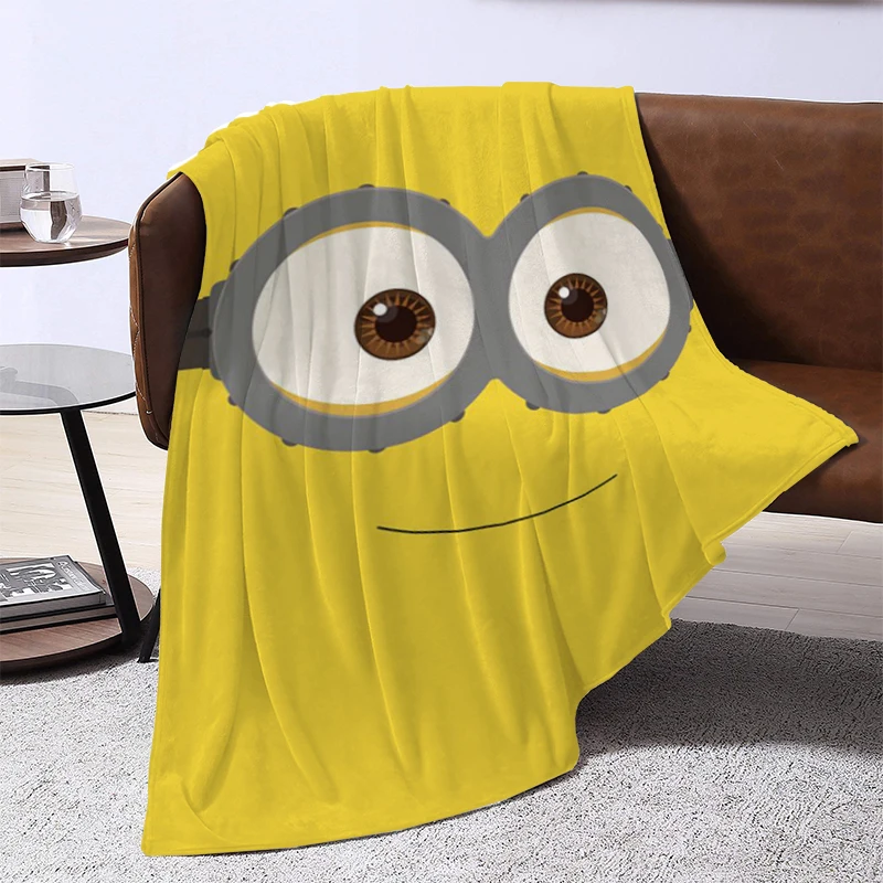 Custom Cartoon M-Minions Children's Blanket Anti-clumping Fluffy Soft Blankets for Beds Furry Anti-tearing Winter Sofa Throw Bed
Custom Cartoon M-Minions Children's Blanket Anti-clumping Fluffy Soft Blankets for Beds Furry Anti-tearing Winter Sofa Throw Bed