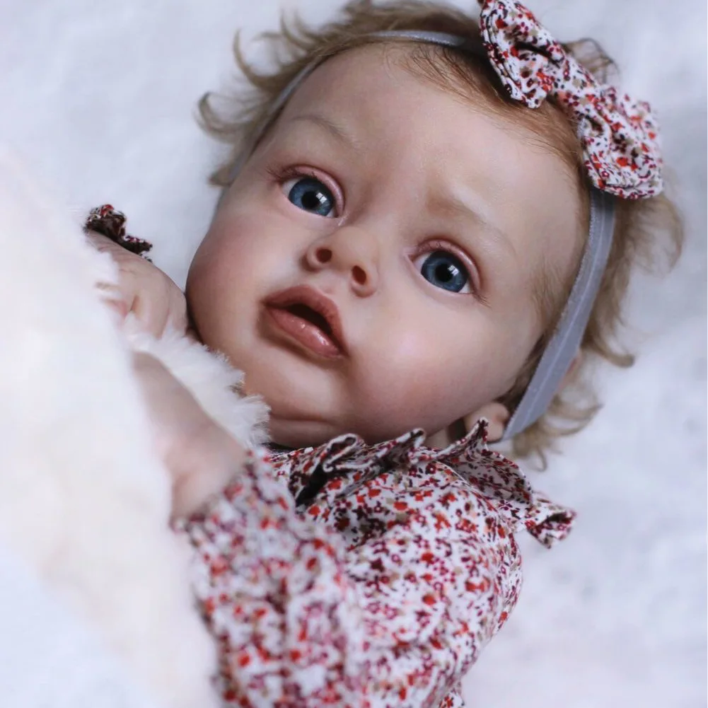 New Bebe Reborn Kit Chloe 22 Inches Vinyl Silicone Baby Blank Unpainted Unfinished Molds DIY Toys
New Bebe Reborn Kit Chloe 22 Inches Vinyl Silicone Baby Blank Unpainted Unfinished Molds DIY Toys