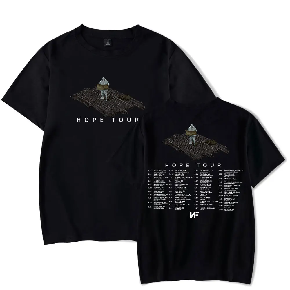 Футболки NF Hope Tour, топ с принтом альбома рэпера, летняя модная забавная Повседневная Уличная одежда унисекс
Футболки NF Hope Tour, топ с принтом альбома рэпера, летняя модная забавная Повседневная Уличная одежда унисекс