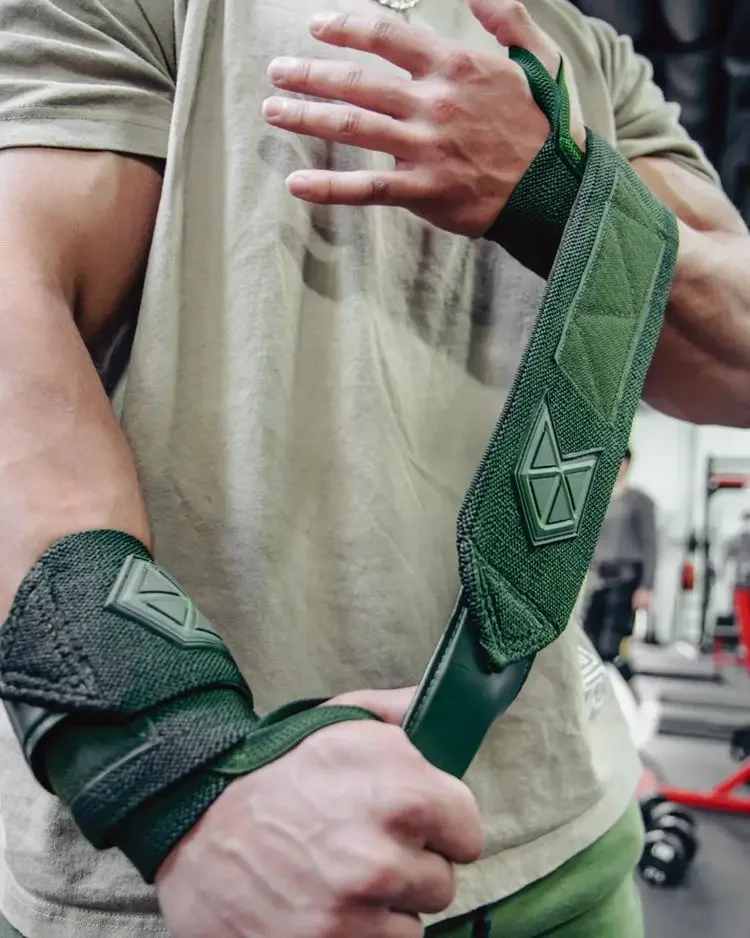 

Wrist Wraps for Weight Lifting Gym Wrist Support Straps for Weightlifting Men Women Workout Wrist Bracer for Strength Training
