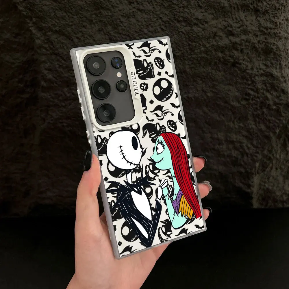 Jacks Sally Skellington Love S25 Case For Samsung S25 S24 Ultra For Galaxy S23 S22 S21 FE S20 Ultra Plus Shockproof Phone Cover Jacks Sally Skellington Love S25 Case For Samsung S25 S24 Ultra For Galaxy S23 S22 S21 FE S20 Ultra Plus Shockproof Phone Cover