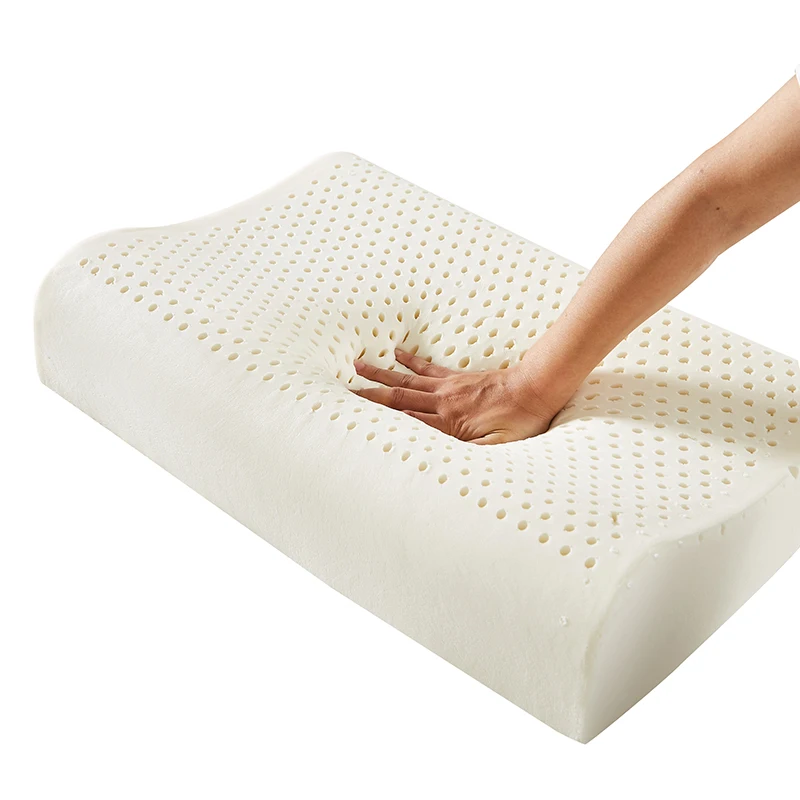 Natural Latex Pillow for Neck Pain Relieve Help Sleep Orthopedic Pillows Comfortable Breathable Cervical Health Care Pillow
Natural Latex Pillow for Neck Pain Relieve Help Sleep Orthopedic Pillows Comfortable Breathable Cervical Health Care Pillow