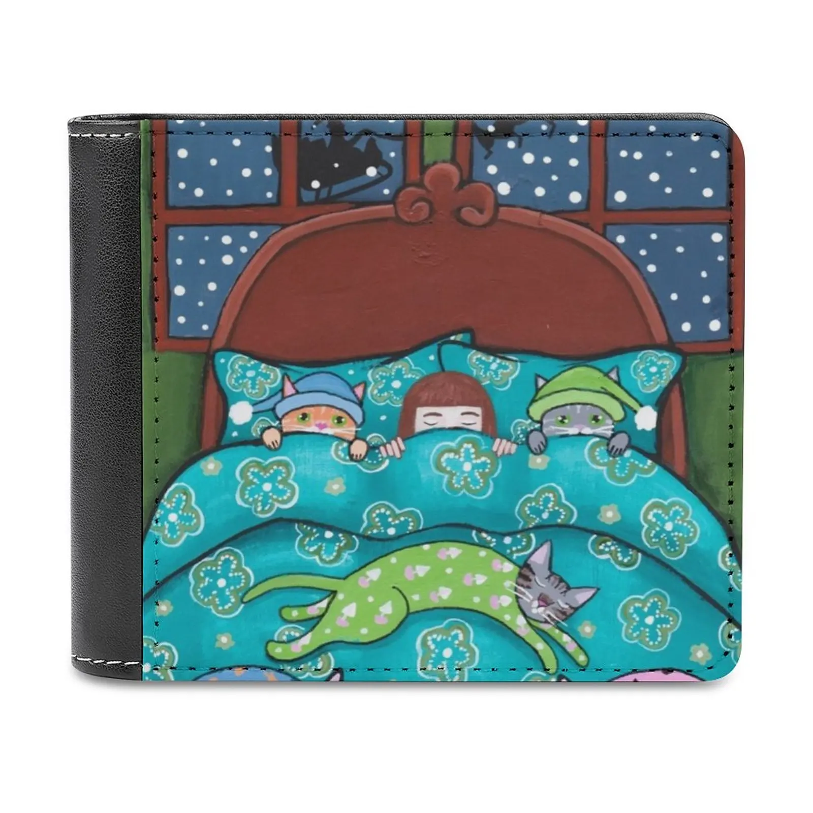 Bedtime With Cats Fashion Credit Card Wallet Leather Wallets Personalized Wallets For Men And Women Original Cat Folk Art
Bedtime With Cats Fashion Credit Card Wallet Leather Wallets Personalized Wallets For Men And Women Original Cat Folk Art