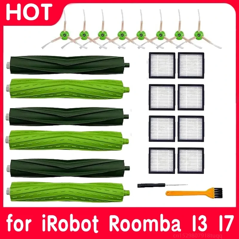 

Replacement Parts Accessories for iRobot Roomba i3 i3+ i4 i6 i6+ i7 i7+ i8 i8+J7 J8 /Plus E5 E6 E7 I,E &J Series Vacuum Cleaner