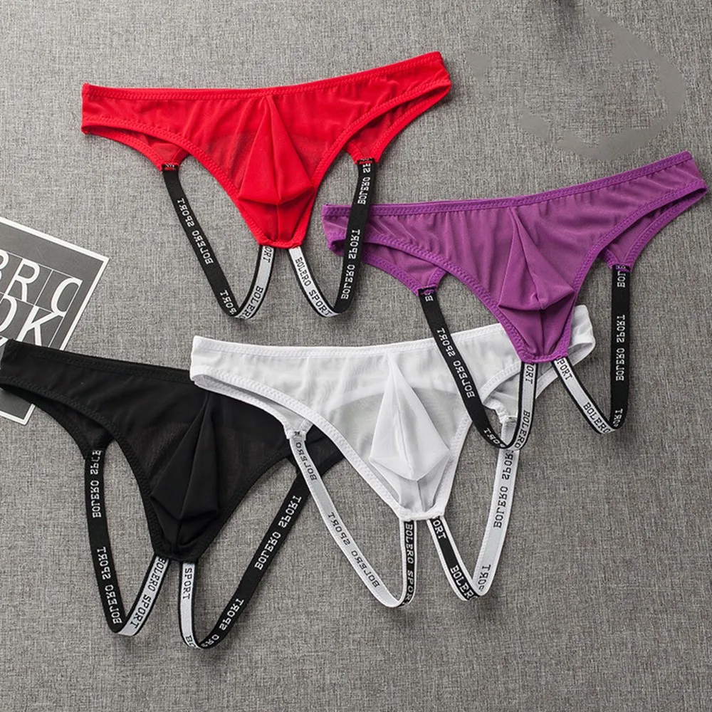 Men's Panties Sexy Thongs Gay Underwear Men Jockstrap Mens Panties Cotton Men Thong Bikini Low Waist Sissy Jock Strap
Men's Panties Sexy Thongs Gay Underwear Men Jockstrap Mens Panties Cotton Men Thong Bikini Low Waist Sissy Jock Strap
