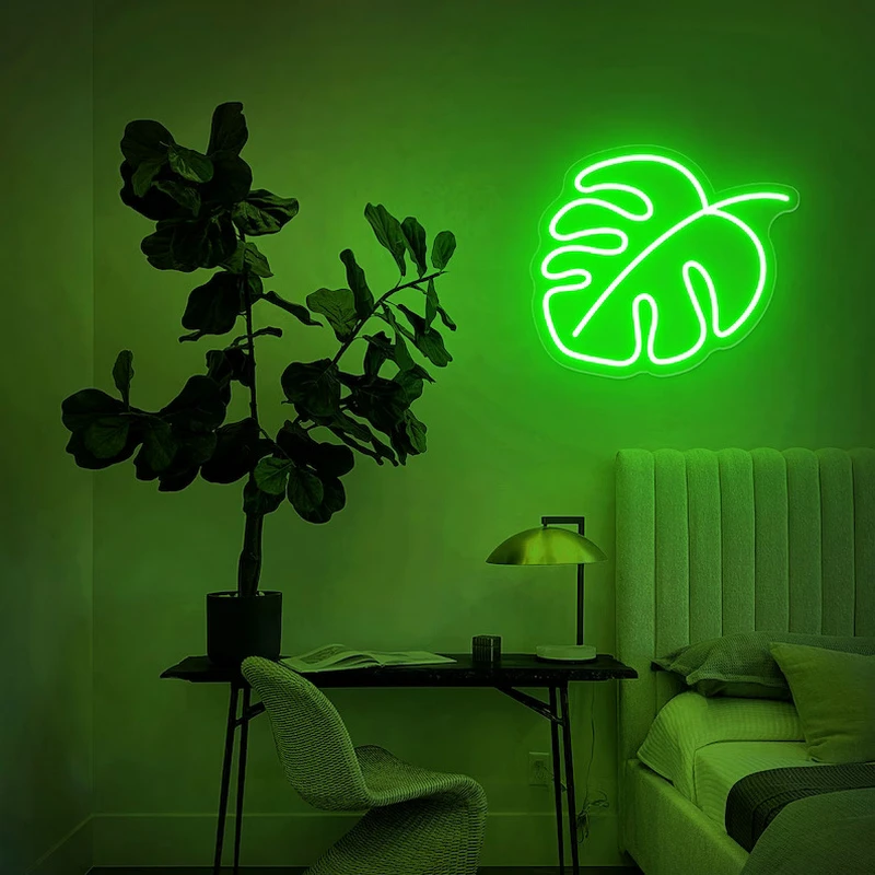 Неоновая вывеска Monstera в виде листика, Бамбуковая подсветка, зеленая подсветка, домашняя настенная Эстетическая декоративная подсветка для спальни
Неоновая вывеска Monstera в виде листика, Бамбуковая подсветка, зеленая подсветка, домашняя настенная Эстетическая декоративная подсветка для спальни