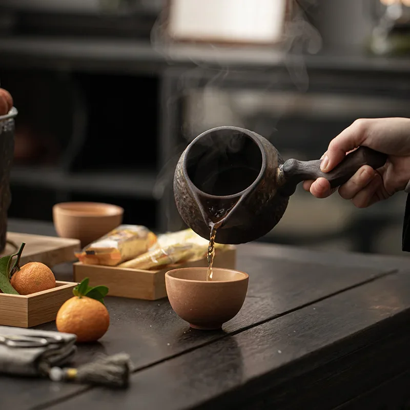 Charcoal stove tea pot set Ceramic teapot Old Clay tea kettle Chinese stove boiled tea infuser Induction cooker Gas universal
Charcoal stove tea pot set Ceramic teapot Old Clay tea kettle Chinese stove boiled tea infuser Induction cooker Gas universal