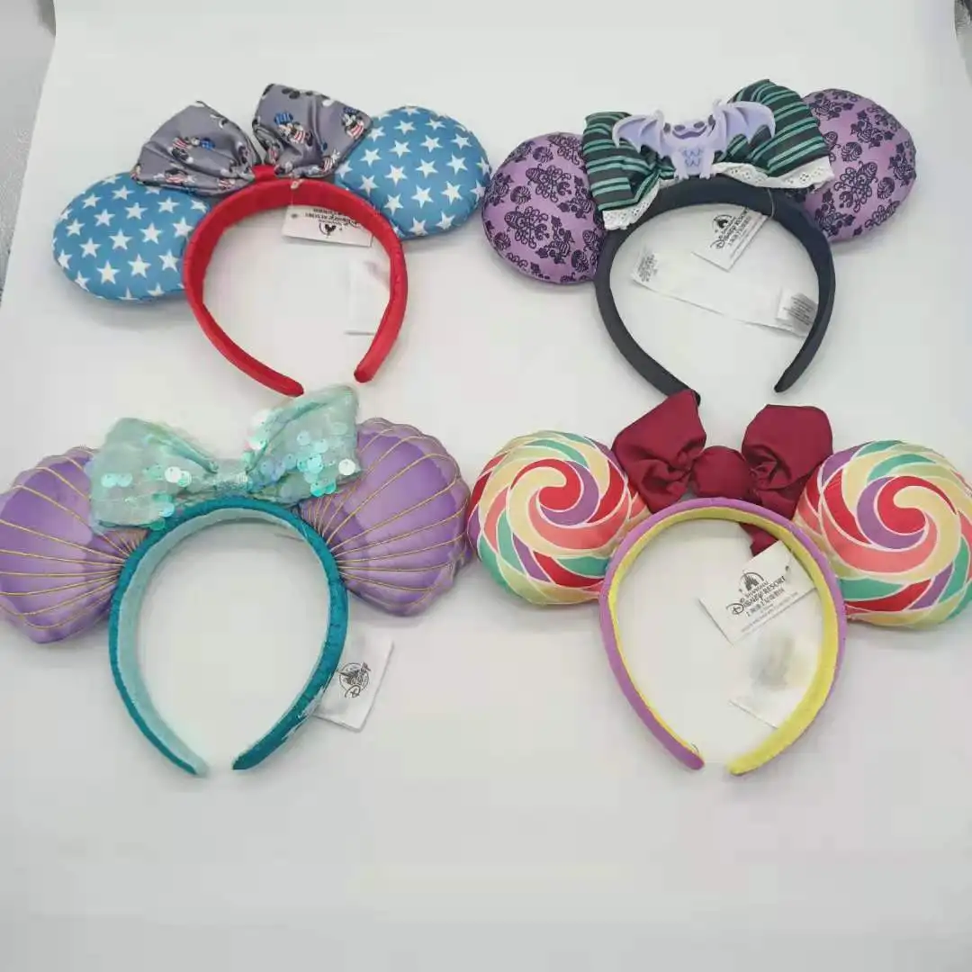 Disney gift hair hoop children's Mickey Minnie Bow Headband little girl's hair hoop hair accessories
Disney gift hair hoop children's Mickey Minnie Bow Headband little girl's hair hoop hair accessories