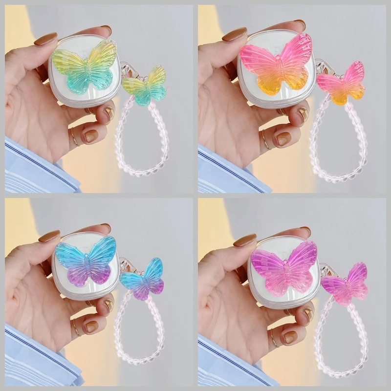 Colorful Laser Butterfly Case for Samsung Galaxy Buds 2 / Buds Live /Buds PRO Case Cute Soft Clear Protect Earphone Cover fundas
Colorful Laser Butterfly Case for Samsung Galaxy Buds 2 / Buds Live /Buds PRO Case Cute Soft Clear Protect Earphone Cover fundas