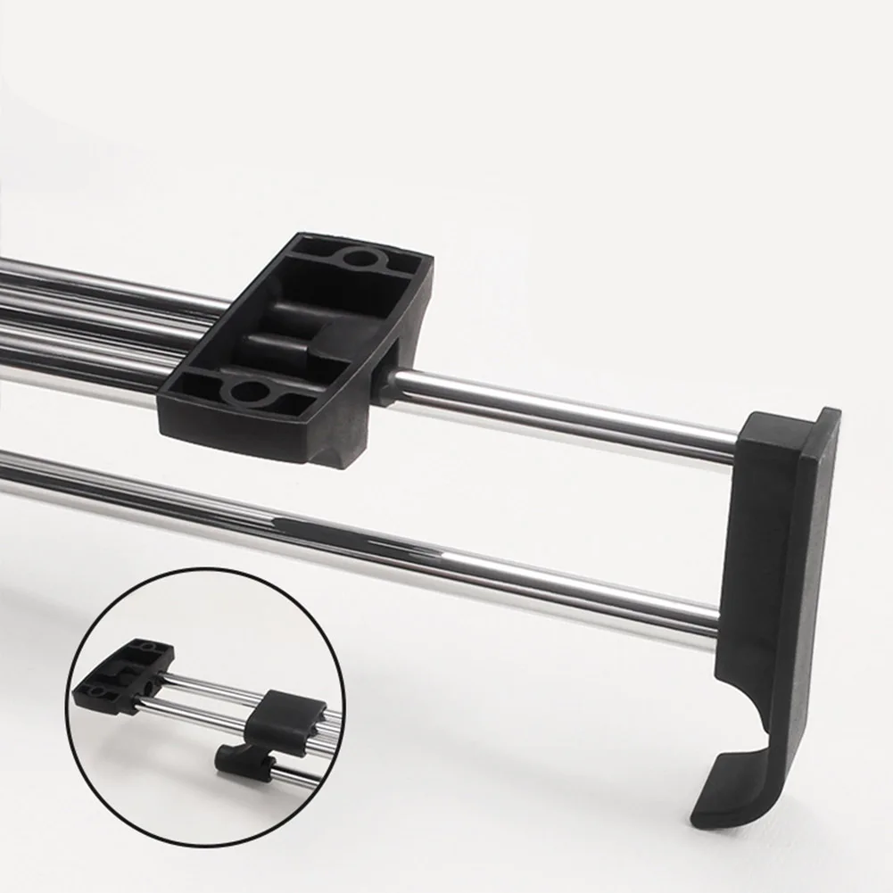Stainless Steel Clothes Hanger 250/300/350/400mm Retractable Top Mount Wardrobe Cupboard Cloakroom Hanging Clothes Rail Holder
Stainless Steel Clothes Hanger 250/300/350/400mm Retractable Top Mount Wardrobe Cupboard Cloakroom Hanging Clothes Rail Holder