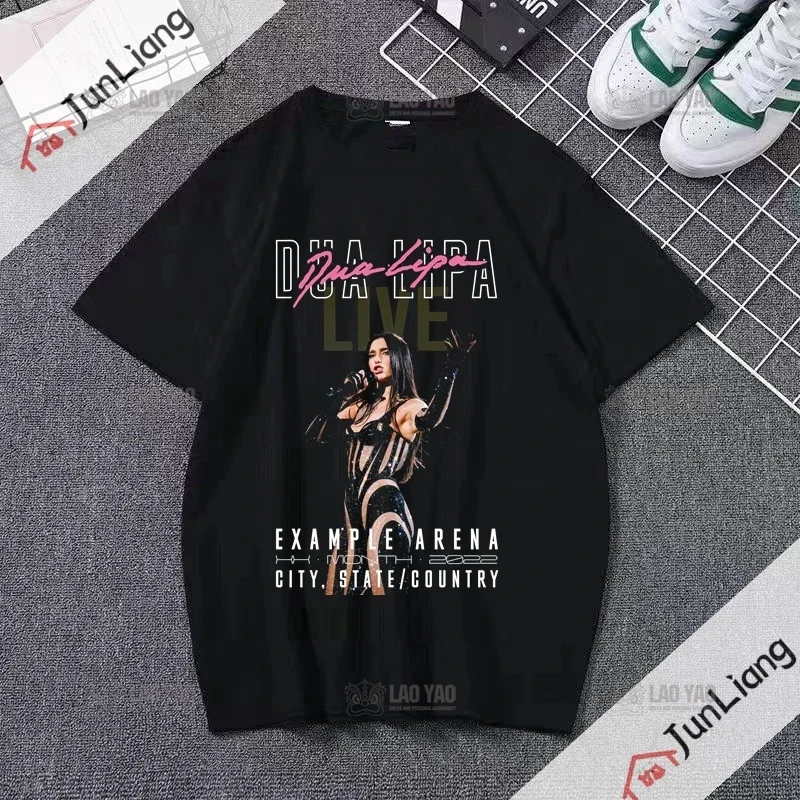 Lipa Music Print T-shirt for Both Men and Women Breathable Comfortable Loose Shirt Summer Short Sleeve Round Neck Street Wear
Lipa Music Print T-shirt for Both Men and Women Breathable Comfortable Loose Shirt Summer Short Sleeve Round Neck Street Wear