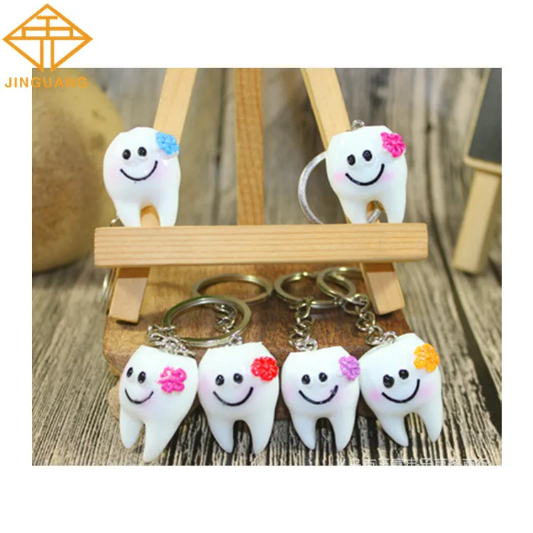 

Dental Clinic Opening Gift Tooth-shaped Keychain