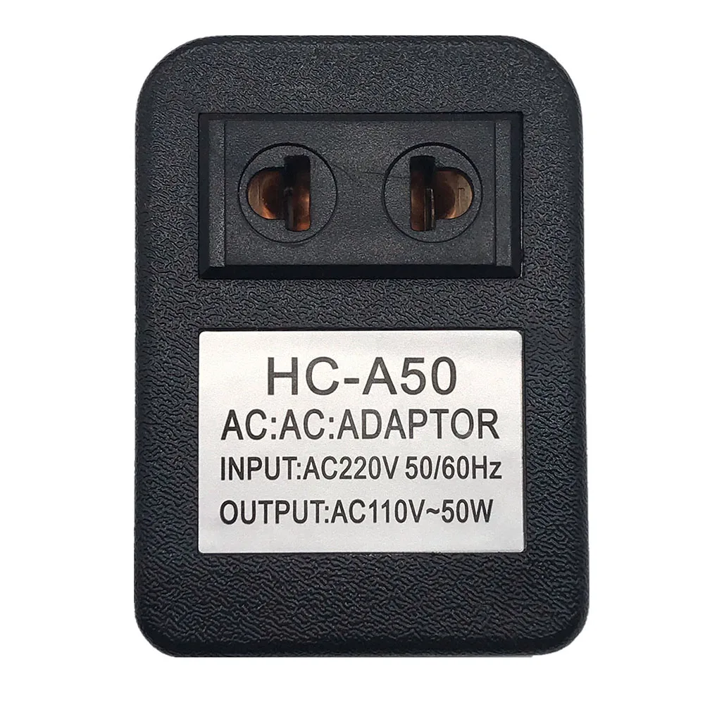 50W Single Phase Step-down Transformer Travel Adapter Voltage Converter 220V To 110V 110V To 220V Electrical Equipment Supplies
50W Single Phase Step-down Transformer Travel Adapter Voltage Converter 220V To 110V 110V To 220V Electrical Equipment Supplies