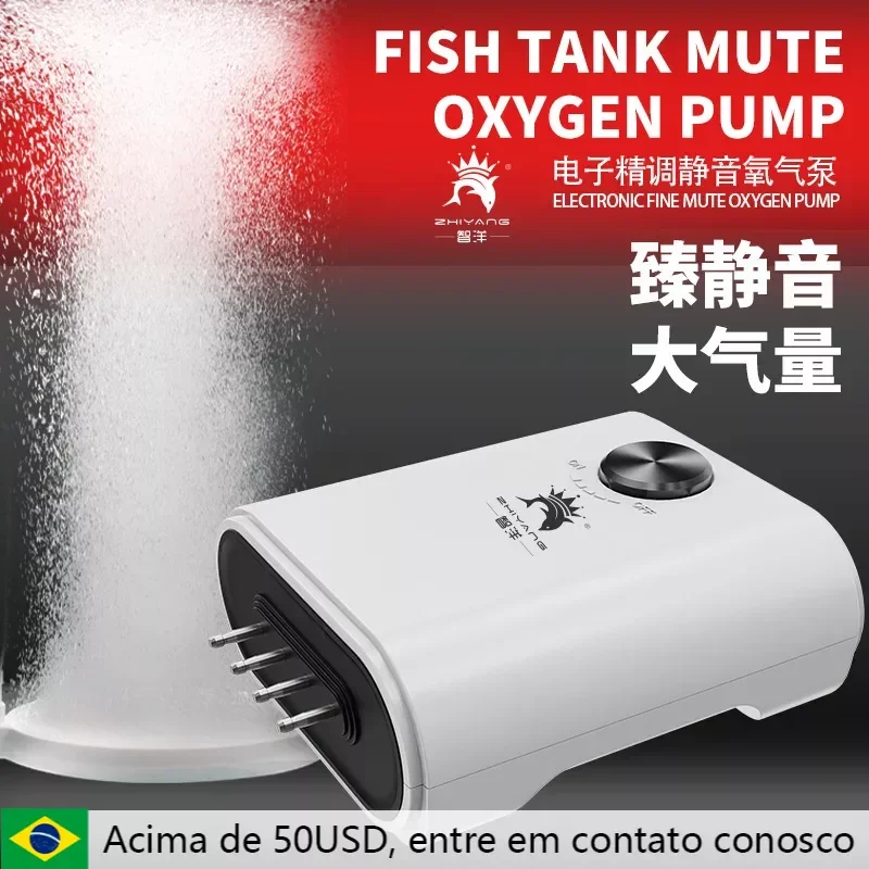 

Ultra silent Aquarium air pump Air compressor Oxygen Airpump Single & Double Outlet 110-240V Adjustable air volume water pump