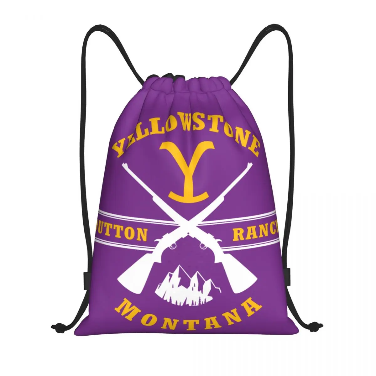 Custom Yellowstone Dutton Ranch Guns Drawstring Bags for Shopping Yoga Backpacks Men Women Sports Gym Sackpack
Custom Yellowstone Dutton Ranch Guns Drawstring Bags for Shopping Yoga Backpacks Men Women Sports Gym Sackpack