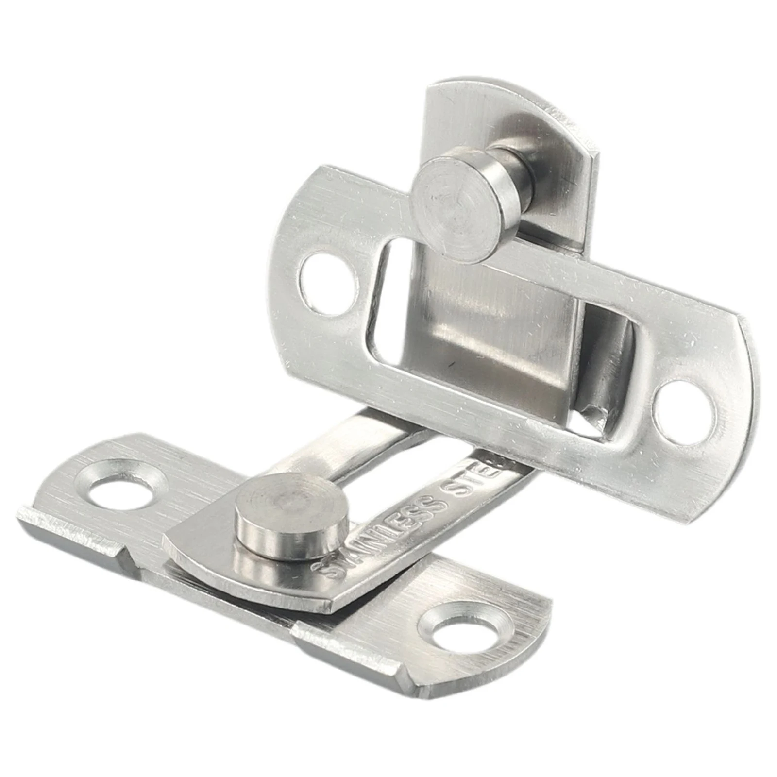 High New Quality Accessories Durable Door Bolt Latch 90 Degree Hasp Silver Sliding Lock Stainless Steel 3 Inch
High New Quality Accessories Durable Door Bolt Latch 90 Degree Hasp Silver Sliding Lock Stainless Steel 3 Inch